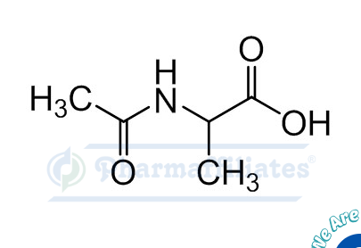 Imagem do Produto Padrão de N-acetil-DL-alanina - Cas Number: 1115-69-1 - PHARMAFFILIATES Referência: PA 01 0321002