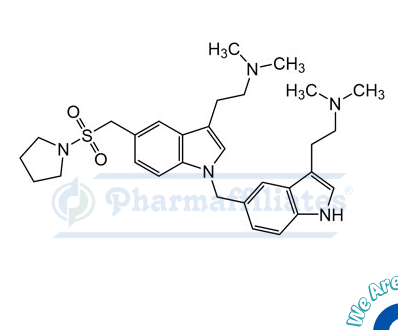 Imagem do Produto Padrão de N-dímero de almotriptano - Cas Number: NA - PHARMAFFILIATES Referência: PA 28 0841005