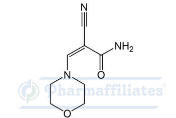 Imagem do Produto Padrão de (Z)-2-Ciano-3-morfolinacrilamida - Cas Number: NA - PHARMAFFILIATES Referência: PA 01 0011018