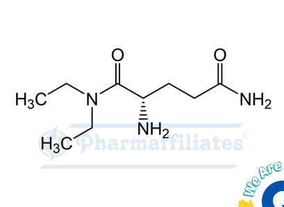 Imagem do Produto Padrão de L-Glutamina Dietilamida - Cas Number: 745738-16-3 - PHARMAFFILIATES Referência: PA 01 0321007