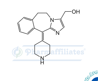 Imagem do Produto Padrão de 6,11-Dihidro-11-(4-piperidilinano)-5H-imidazo[2,1-b][3]benzazepina-3-metanol - Cas Number: 147582-55-6 - PHARMAFFILIATES Referência: PA 01 0351004