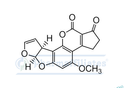 Imagem do Produto Padrão de Aflatoxina B1 - Cas Number: 1162-65-8 - PHARMAFFILIATES Referência: PA 01 29620