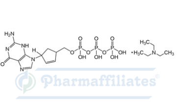 Imagem do Produto Padrão de Carbovir Trifosfato Trietilamina Sal - Cas Number: 1391048-07-9 - PHARMAFFILIATES Referência: PA 01 01650