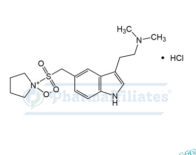 Imagem do Produto Padrão de Cloridrato de N-óxido de 1-[({3-[2-(dimetilamino)etil]indol-5-il}metil)sulfonil]pirrolidina - Cas Number: NA - PHARMAFFILIATES Referência: PA 28 0841004