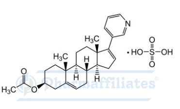 Imagem do Produto Padrão de Sulfato de acetato de (3S,8R,9S,10R,13S,14S)-10,13-dimetil-17-(piridina-3-il)-2,3,4,7,8,9,10,11,12,13,14,15-dodecahidro-1H-ciclopenta[a]fenantreno-3-ilo - Cas Number: 877319-48-7 - PHARMAFFILIATES Referência: PA 01 0041016