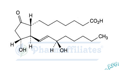 Imagem do Produto Padrão de Alprostadil - Impureza D - Cas Number: 20897-91-0 - PHARMAFFILIATES Referência: PA 28 39040