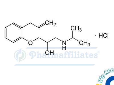 Imagem do Produto Padrão de Cloridrato de Alprenolol - Padrões API - Cas Number: 13707-88-5 - PHARMAFFILIATES Referência: PA 01 3060000