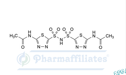 Imagem do Produto Padrão de Acetazolamida - Impureza F (Base Livre) - Cas Number: 80495-47-2 - PHARMAFFILIATES Referência: PA 01 15060