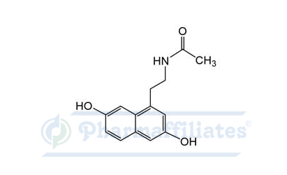 Imagem do Produto Padrão de 7-Desmetil-3-hidroxiagomelatina - Cas Number: 166527-00-0 - PHARMAFFILIATES Referência: PA 01 0311006