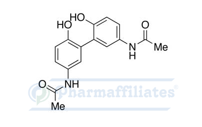Imagem do Produto Padrão de Dímero de paracetamol - Cas Number: 98966-14-4 - PHARMAFFILIATES Referência: PA 01 11520