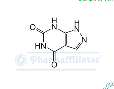 Imagem do Produto Padrão de Oxipurinol - Cas Number: 2465-59-0 - PHARMAFFILIATES Referência: PA 01 0391000