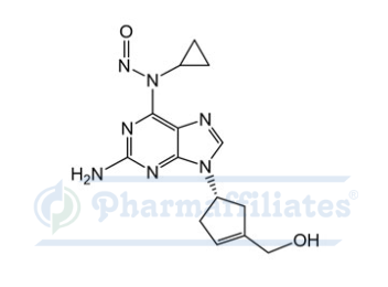 Imagem do Produto Padrão de N-Nitroso Abacavir Impureza - Cas Number: NA - PHARMAFFILIATES Referência: PA 01 0011014