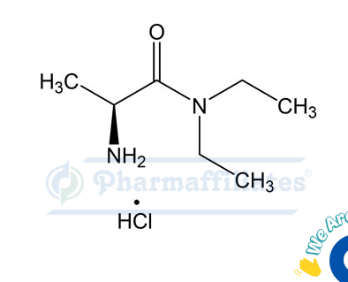 Imagem do Produto Padrão de Cloridrato de Dietilamida de L-Alanina - Cas Number: 946828-58-6 - PHARMAFFILIATES Referência: PA 01 0321004
