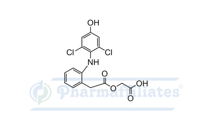 Imagem do Produto Padrão de 4'-Hidroxi aceclofenaco -  Cas Number: 229308-90-1 - PHARMAFFILIATES Referência: PA 01 0101000