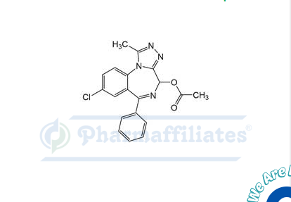Imagem do Produto Padrão de 4-Acetoxi alprazolam - Cas Number: 30896-67-4 - PHARMAFFILIATES Referência: PA 01 0401002