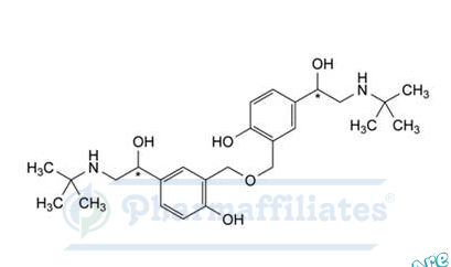 Imagem do Produto Padrão de Sulfato de salbutamol - Impureza F - Cas Number: 147663-30-7 - PHARMAFFILIATES Referência: PA 01 34060