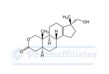 Imagem do Produto Padrão de 17a-Hidroximetil-17ß-metil-18-nor-2-oxa-5a-androst-13-en-3-ona - Cas Number: 1448460-32-9 - PHARMAFFILIATES Referência: PA 01 0041017