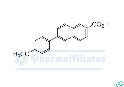 Imagem do Produto Padrão de Ácido 6-(4-metoxifenil)-2-naftóico - Cas Number: 132292-17-2 - PHARMAFFILIATES Referência: PA 01 0221001
