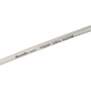 Imagem do Produto Tubulação de bomba de precisão de alto desempenho 2 paradas, silicone curado com platina, L/S 15; 4/pacote, máx. quociente de vazão: 1000 ml/min - MASTERFLEX - MFLX06421-15