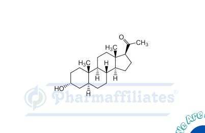 Imagem do Produto Padrão de (3α)-alopregnanolona sulfato de piridínio sal - Cas Number: 1177357-94-6 - PHARMAFFILIATES Referência: PA 54 0631000