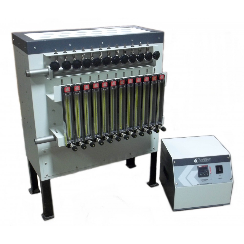 Imagem do Produto Aparelho de Estabilidade à Oxidação, Bloco Sólido, 12 Lugares - Modelo K12201 - KOEHLER INSTRUMENT - 230/240V 50/60Hz - ASTM D943, D2274, D2893, D4310, D6158