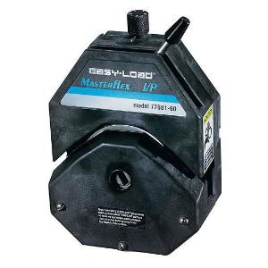 Imagem do Produto Cabeça de bomba I/P® Easy-Load® para tubulação de precisão, corpo PPS preto, rotor SS, 3 Rolos, máx. quociente de vazão 13000 ml/min (3,5 gal./min)	- MASTERFLEX - MFLX77601-60