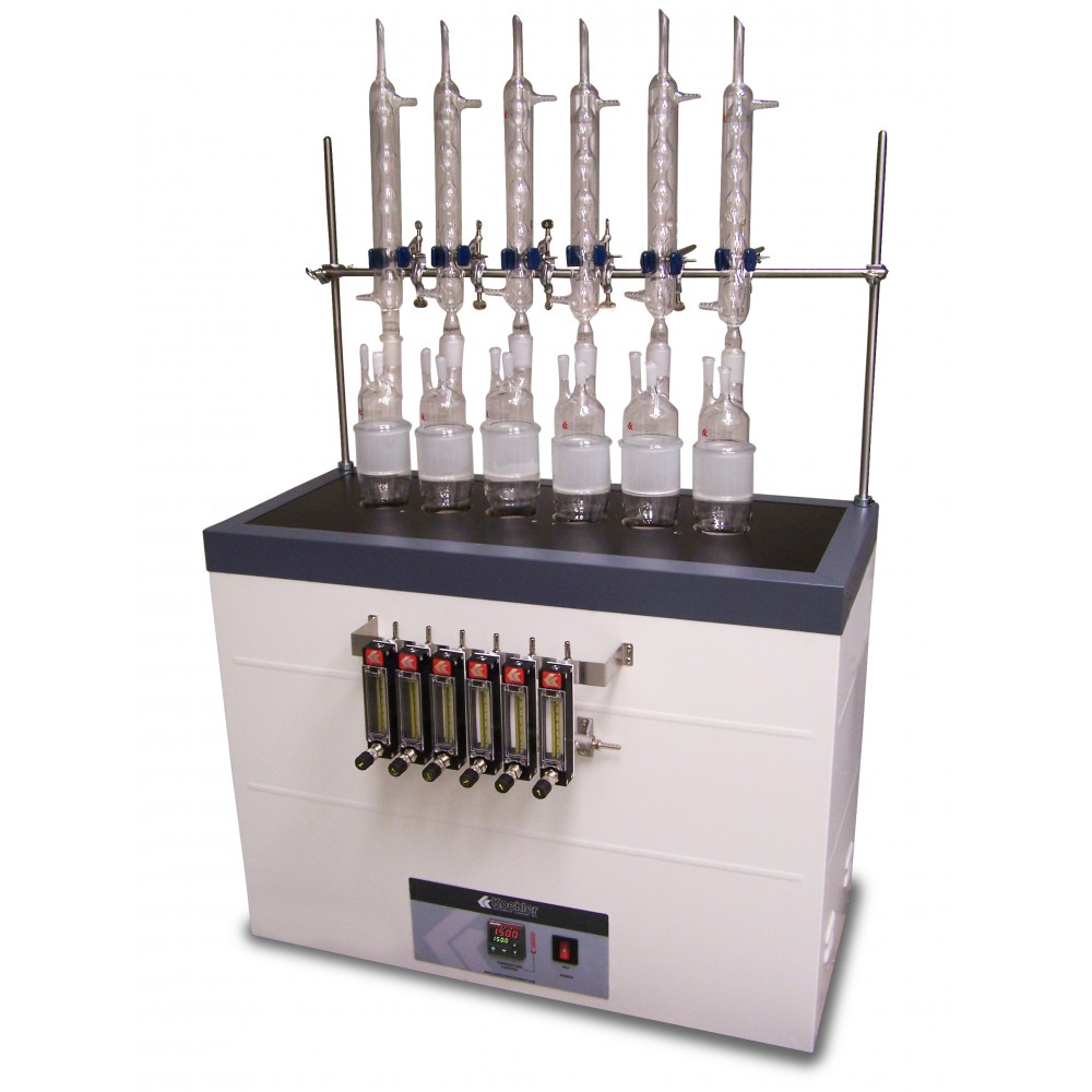 Imagem do Produto Equipamento de teste de estabilidade à corrosão e oxidação - Modelo K35100 - KOEHLER INSTRUMENT - 220-240V 50/60Hz -  ASTM D4636, D5968