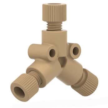 Imagem do Produto Conjunto de conector em Y de baixa pressão Idex - P-512 - COLE PARMER